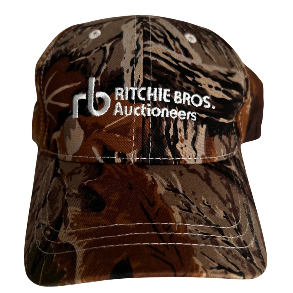 Ritchie Bros Auctioneers Camo Hat Advantage Camouflage Adjustable Cap